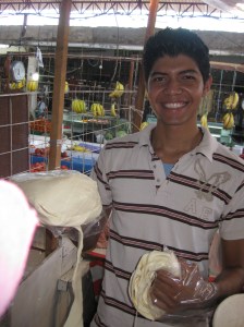 Handsome cheese man's handsome son