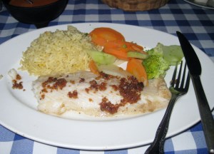 Fish Fillet in Garlic