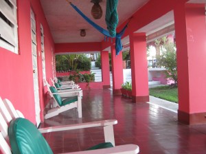 Veranda looking to my left