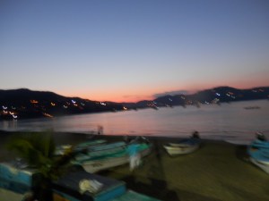 Sunrise from Playa Principal