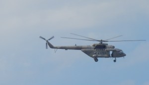 Military helo that flies over our ap from time to time