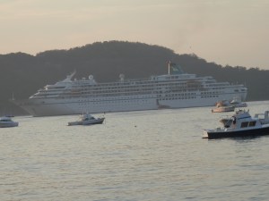 Cruise ship Amadeus bound for French Polynesian Islands