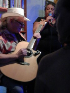 Allen and Patricia wailing the blues