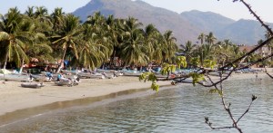 One of my favorite views of Zihuatanejo taken from the pier