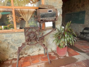 A 1936 movie projector in the museum