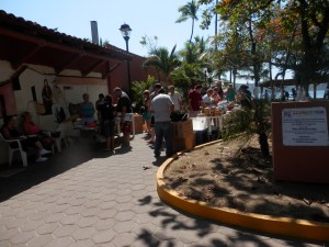 Garage sale at artist plaza