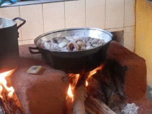 Colorfful building in Barre de Potosi