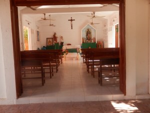 Simple but beautiful Church in Barre de Potosi