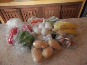 I love grocery shopping here, and buying eggs in plastic bags amazes me.