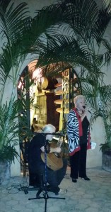 Al Alto on guitar, with songstress Kim Marcoux